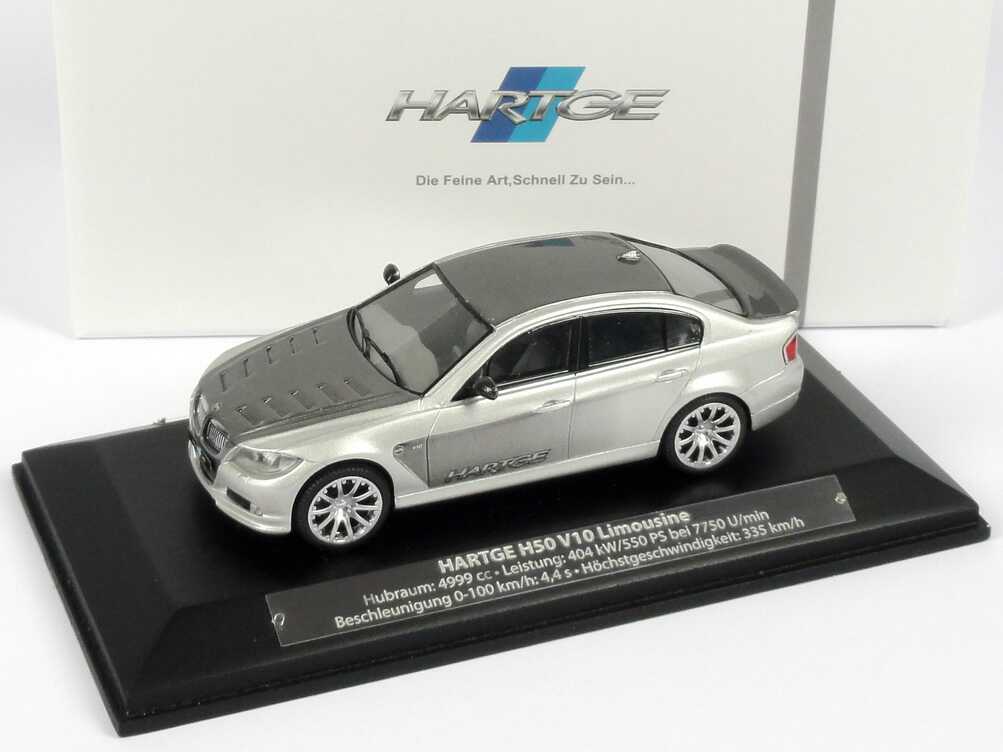 Foto 1:43 Hartge H50 V10 (Basis BMW M3 E90) silbermet./grau-met. Premium X PR0029