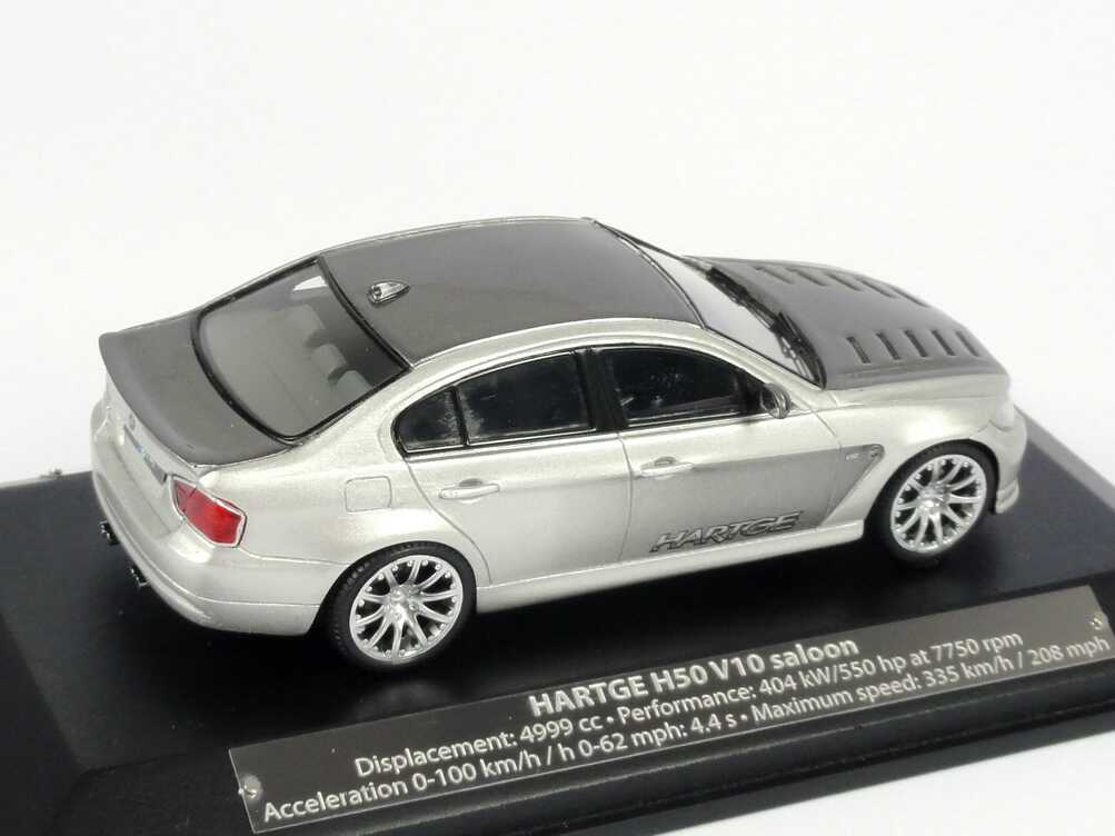 Foto 1:43 Hartge H50 V10 (Basis BMW M3 E90) silbermet./grau-met. Premium X PR0029