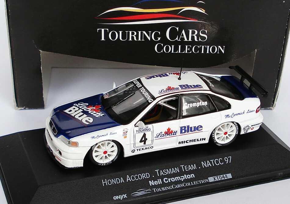Foto 1:43 Honda Accord NATCC 1997 Tasman Team, Labatt Blue Nr.4, Neil Crompton Onyx XT044