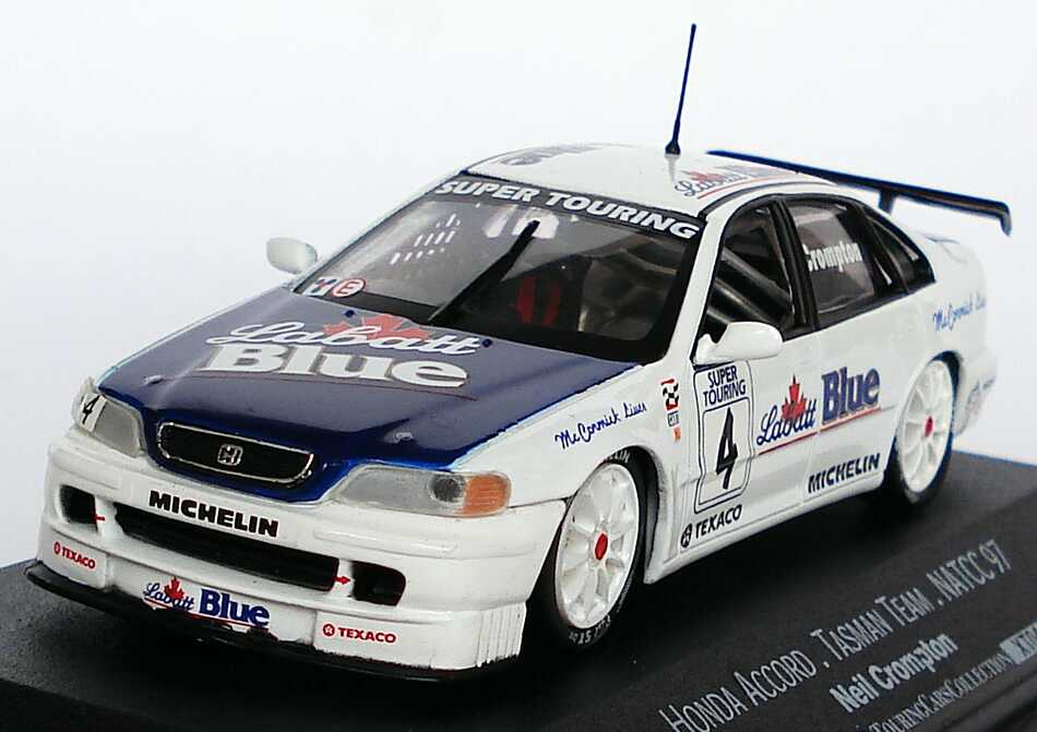 Foto 1:43 Honda Accord NATCC 1997 Tasman Team, Labatt Blue Nr.4, Neil Crompton Onyx XT044