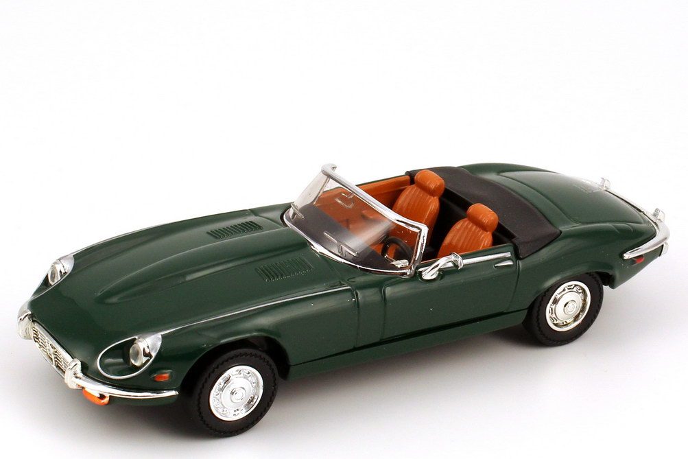 Foto 1:43 Jaguar E-Type Roadster 1971 british-racing-green Yat Ming 94243-C
