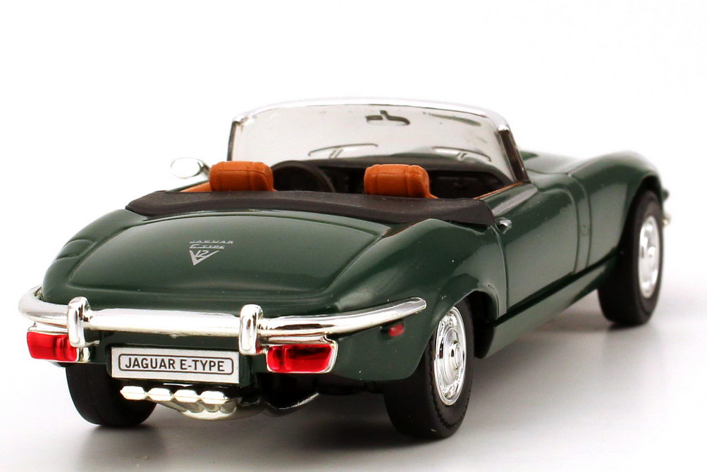 Foto 1:43 Jaguar E-Type Roadster 1971 british-racing-green Yat Ming 94243-C