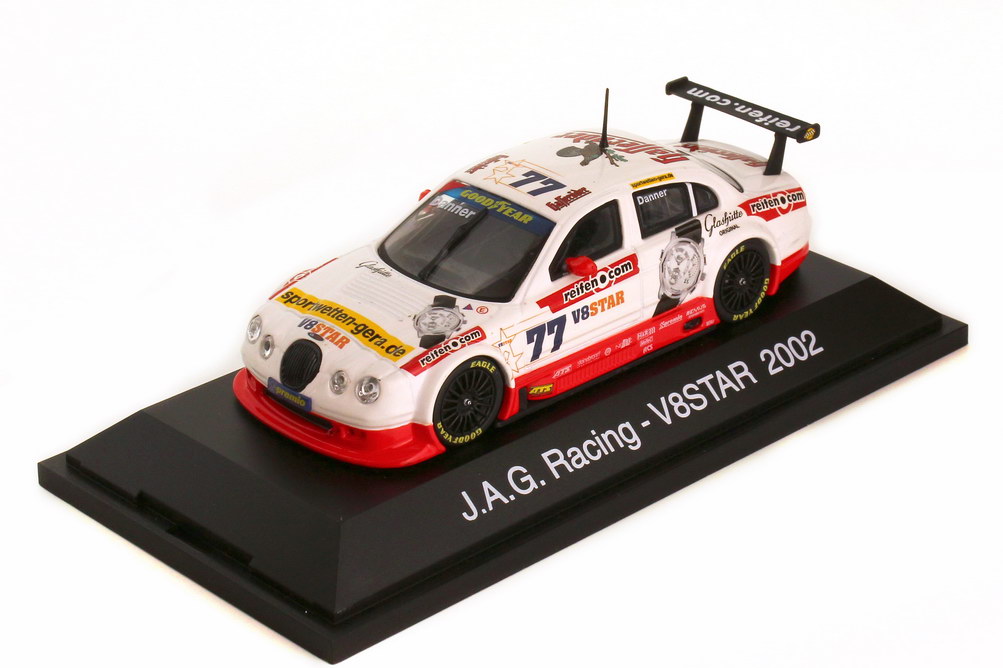 Foto 1:43 Jaguar S-Type V8STAR 2002 J.A.G. Racing, reifen.com Nr.77, Cristian Danner Schuco 04851