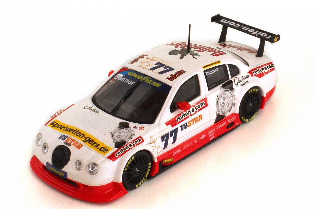 Foto 1:43 Jaguar S-Type V8STAR 2002 J.A.G. Racing, reifen.com Nr.77, Cristian Danner Schuco 04851
