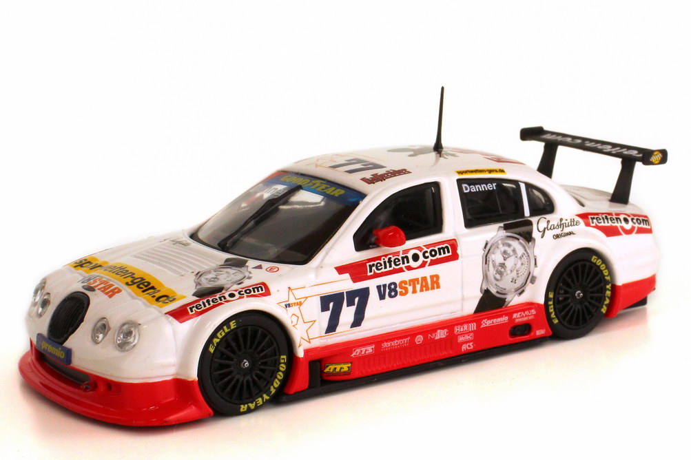 Foto 1:43 Jaguar S-Type V8STAR 2002 J.A.G. Racing, reifen.com Nr.77, Cristian Danner Schuco 04851