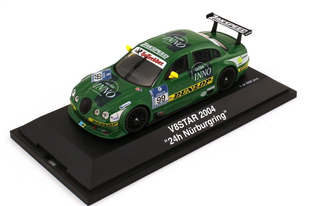 Foto 1:43 Jaguar S-Type V8STAR 24h Nürburgring 2004 Zakspeed, Galeria INNO Nr.99, Bert / Crevels / Heger Schuco 04852