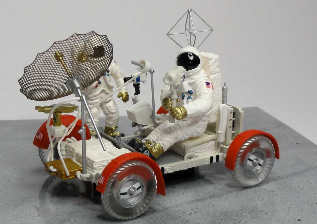 Foto 1:43 LRV Moon Car Apollo 15 1971 Mondauto Minichamps 436140360