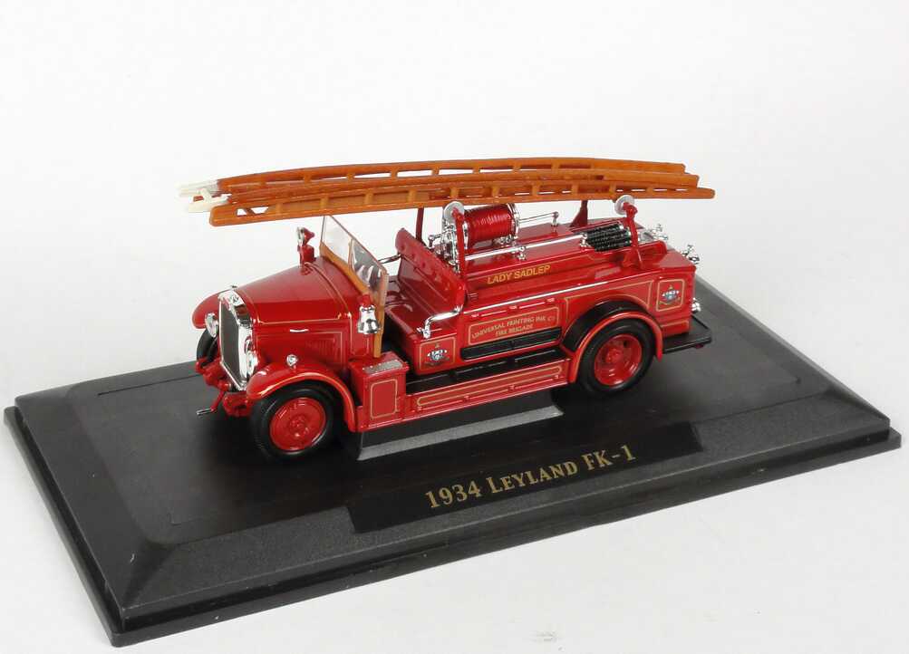 Foto 1:43 Leyland FK-1 (1934)  Lady Sadlep - Universal Printing Ink Fire Brigade Yat Ming 43009