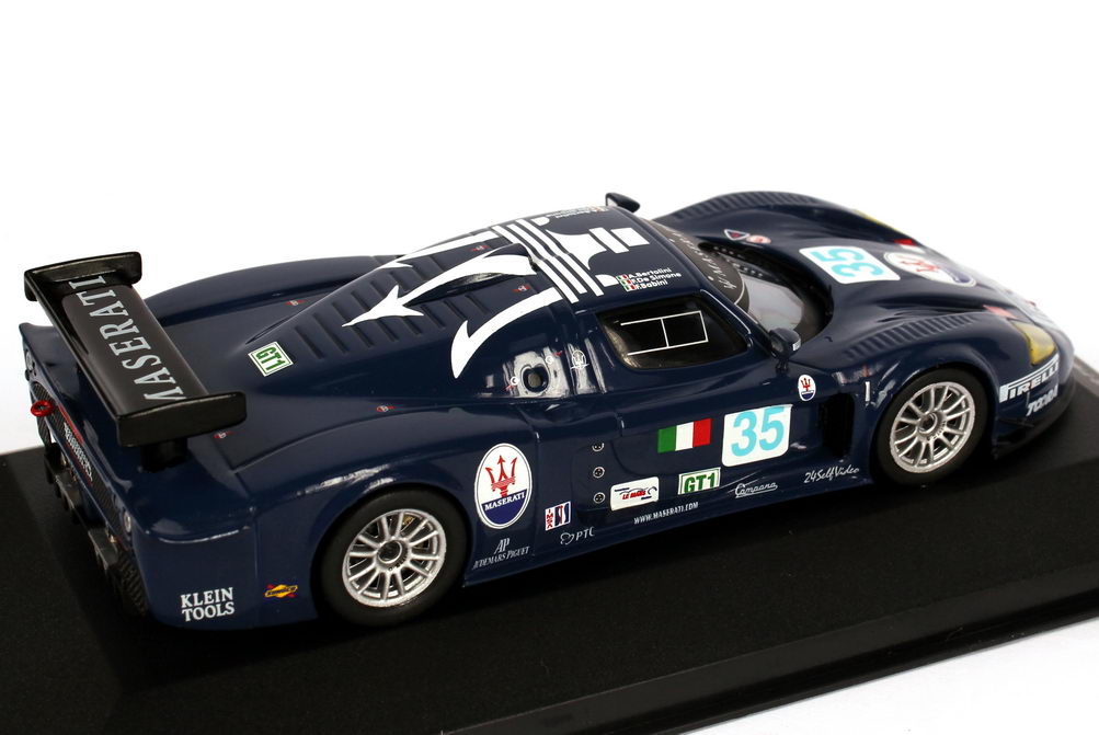 Foto 1:43 Maserati MC12 ALMS 2005 12h Sebring Maserati Nr.35, Babini / Bertolini / Simone Ixo GTM044