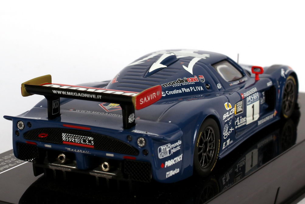 Foto 1:43 Maserati MC12 Championato GT Italia 2005 Pakelo Nr.1, Matteuzzi / Perazzini Ixo GTM061
