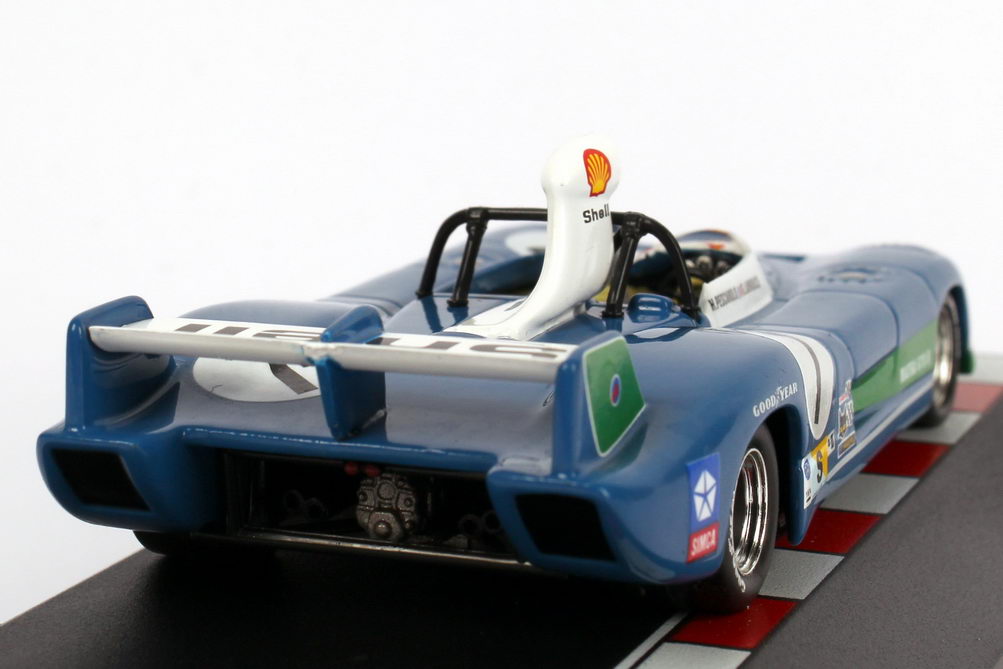 Foto 1:43 Matra Simca MS 670B 24h von Le Mans 1974 Shell Nr.7, H. Pescarolo / G. Larrousse (Sieger) Ixo 87LM74