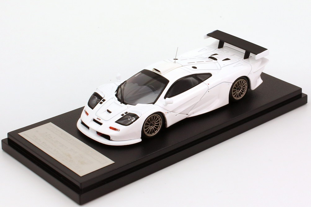 Foto 1:43 McLaren F1 GTR Plain-Color-Model weiß hpi-racing 8194