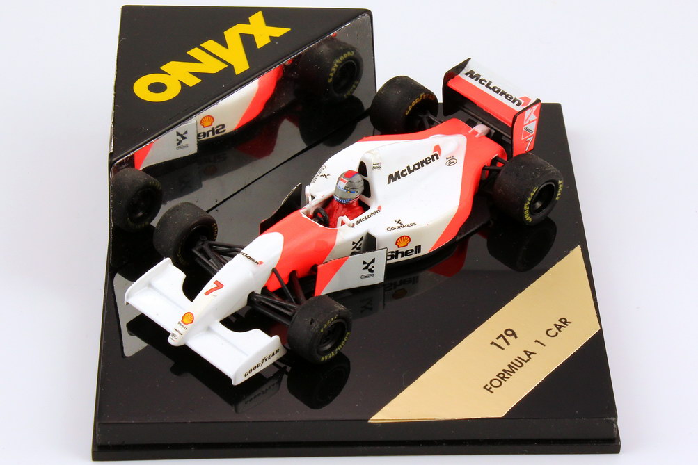 Foto 1:43 McLaren MP 4/8 Formel 1 1993 Nr.7, Michael Andretti Onyx 179