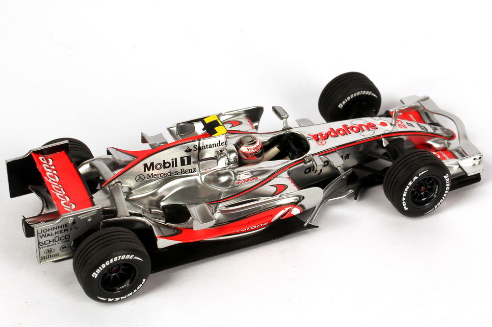 Foto 1:43 McLaren Mercedes MP 4-23 Showcar Formel 1 2008 Vodafone, Heikki Kovalainen Minichamps 530084393