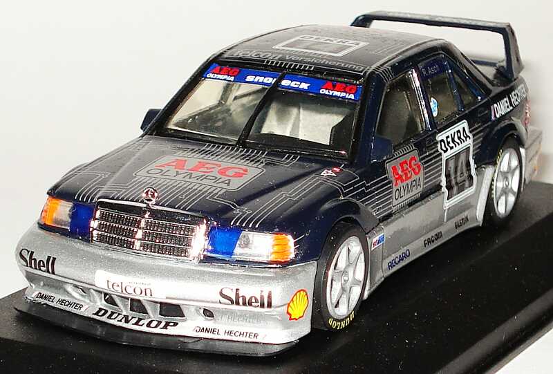 Foto 1:43 Mercedes-Benz 190E 2.5-16 Evolution II DTM 1990 Snobeck, AEG Nr.14, Asch Minichamps