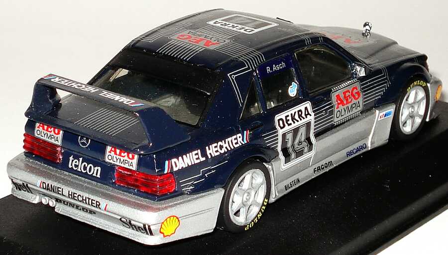 Foto 1:43 Mercedes-Benz 190E 2.5-16 Evolution II DTM 1990 Snobeck, AEG Nr.14, Asch Minichamps