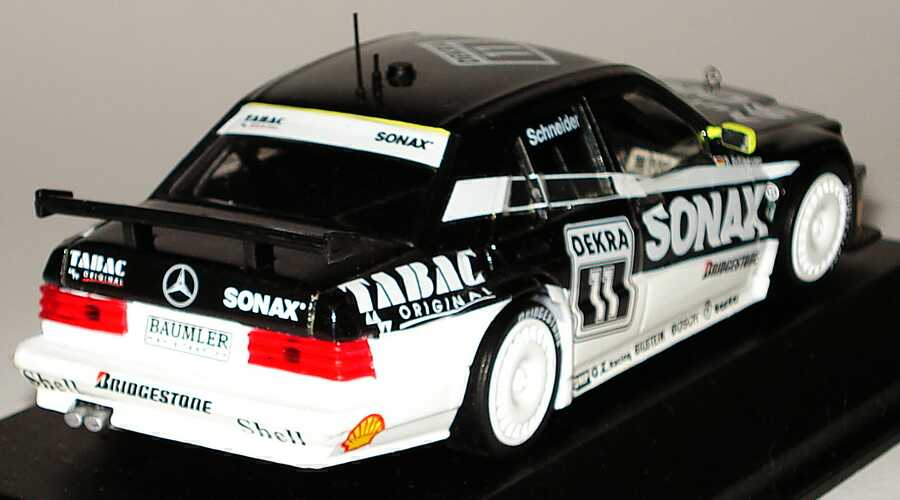 Foto 1:43 Mercedes-Benz 190E 2.5-16 Evolution II DTM 1993 AMG-Sonax Nr.T11, Bernd Schneider Minichamps