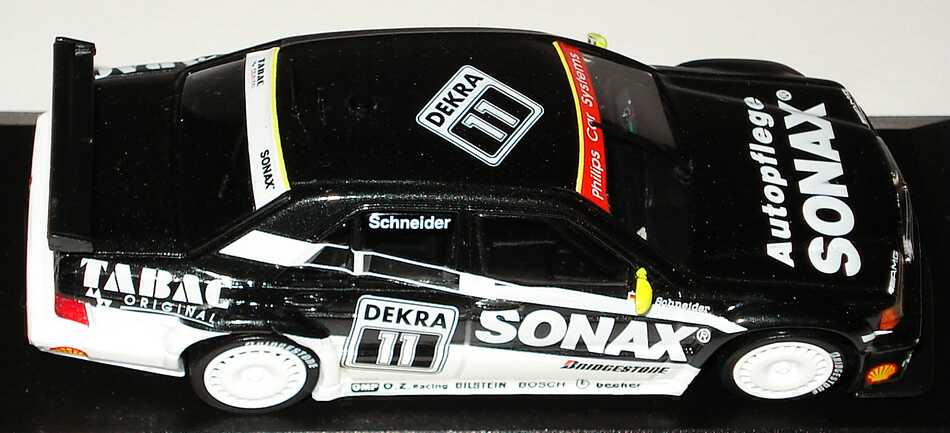 Foto 1:43 Mercedes-Benz 190E 2.5-16 Evolution II DTM 1993 AMG-Sonax Nr.T11, Bernd Schneider Minichamps