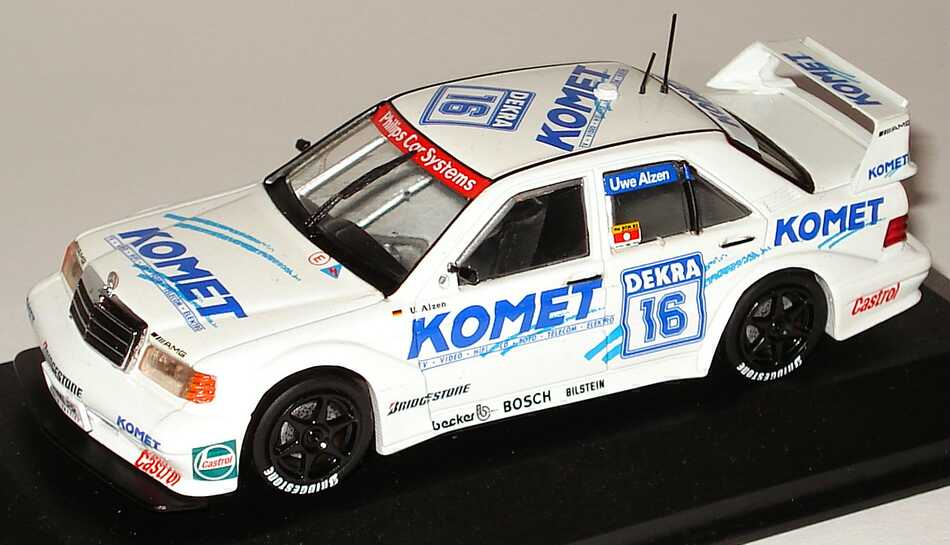 Foto 1:43 Mercedes-Benz 190E 2.5-16 Evolution II DTM 1993 Komet Nr.16, Uwe Alzen Minichamps