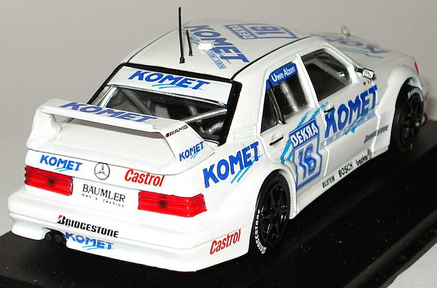 Foto 1:43 Mercedes-Benz 190E 2.5-16 Evolution II DTM 1993 Komet Nr.16, Uwe Alzen Minichamps