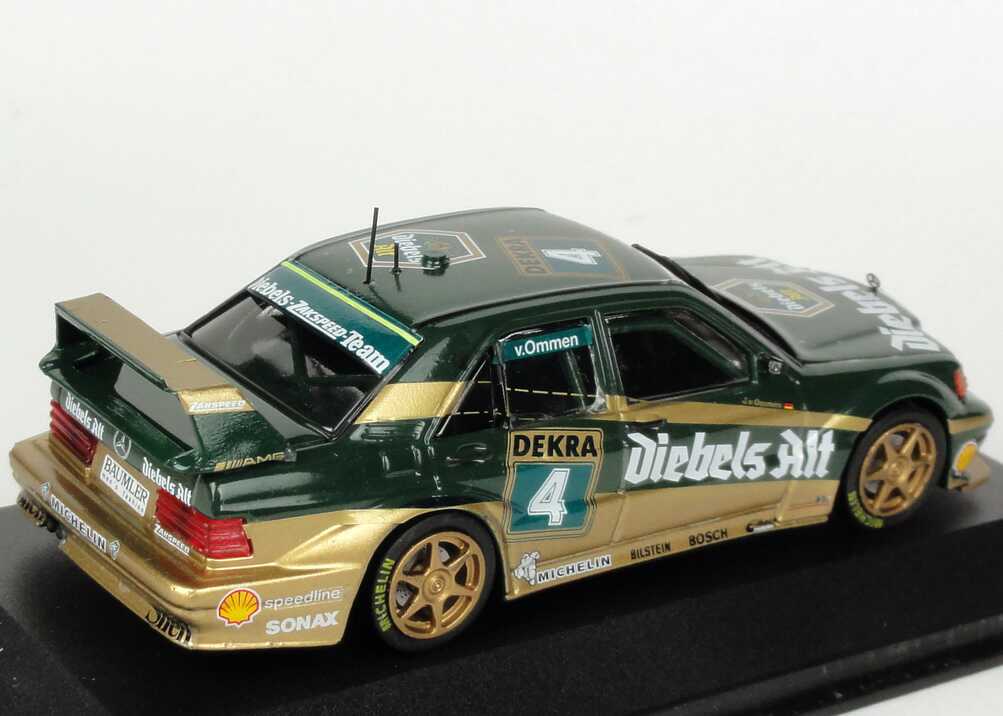 Foto 1:43 Mercedes-Benz 190E 2.5-16 Evolution II DTM 1993 Zakspeed-Diebels Nr.4, van Ommen Minichamps