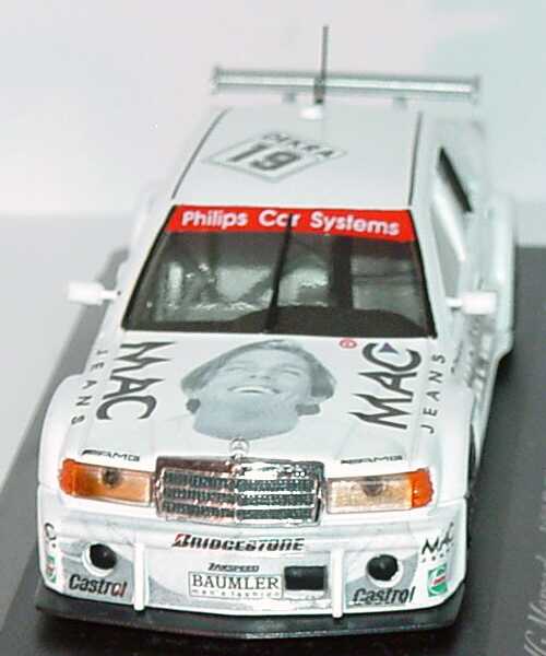 Foto 1:43 Mercedes-Benz 190E 2.5-16 Klasse 1 MAC Jeans Nr.19, Uwe Alzen Minichamps