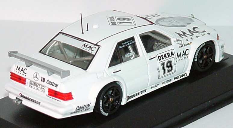 Foto 1:43 Mercedes-Benz 190E 2.5-16 Klasse 1 MAC Jeans Nr.19, Uwe Alzen Minichamps