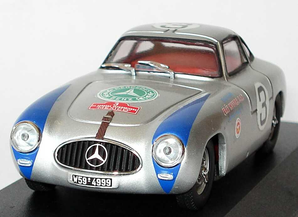 Foto 1:43 Mercedes-Benz 300SL Carrera Panamericana 1952 Nr.3, Hermann Lang / Erwin Grupp (Platz 2) Max-Modells 432003320