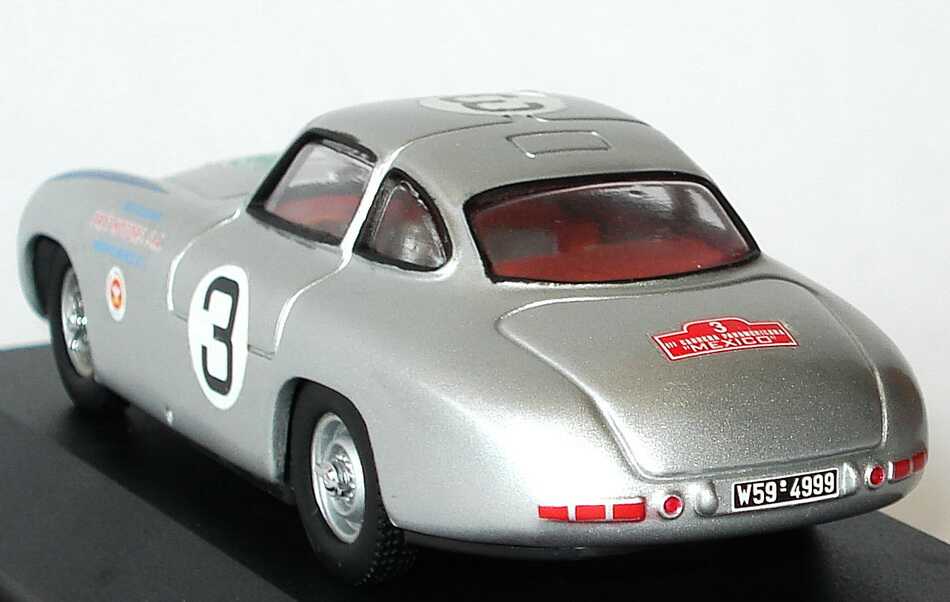 Foto 1:43 Mercedes-Benz 300SL Carrera Panamericana 1952 Nr.3, Hermann Lang / Erwin Grupp (Platz 2) Max-Modells 432003320