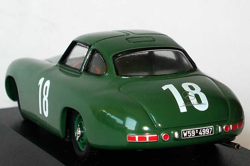 Foto 1:43 Mercedes-Benz 300 SL Prototyp GP Bern 1952 Nr.18, Karl Kling (Siegerfahrzeug) Max-Modells 432003313