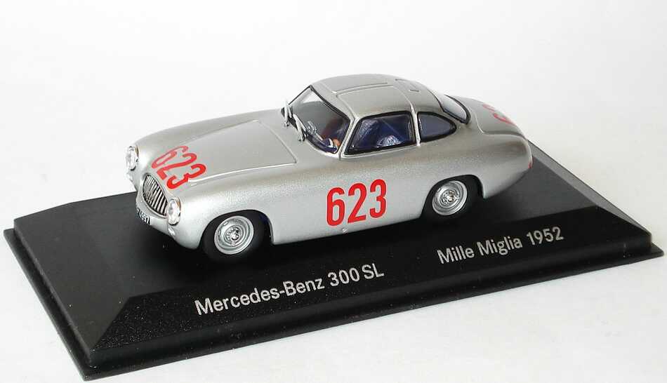 Foto 1:43 Mercedes-Benz 300 SL Prototyp Mille Miglia 1952 Nr.623, Kling / Klenk Werbemodell Minichamps B66040298