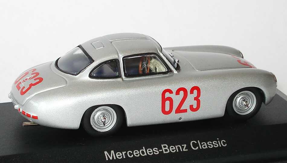 Foto 1:43 Mercedes-Benz 300 SL Prototyp Mille Miglia 1952 Nr.623, Kling / Klenk Werbemodell Minichamps B66040298