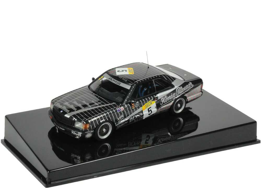 Foto 1:43 Mercedes-Benz 500 SEC (C126) 24h Spa-Francorchamps 1989 König-Pilsener Nr.5, Heyer / Mertes / Weiss Werbemodell AUTOart B66040510