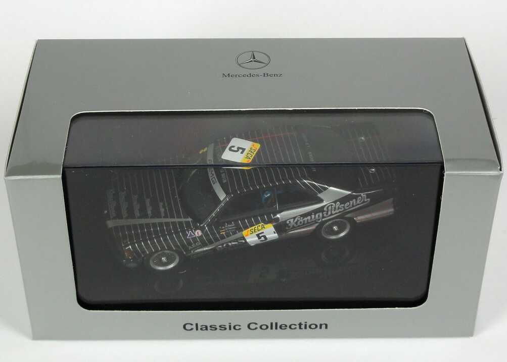 Foto 1:43 Mercedes-Benz 500 SEC (C126) 24h Spa-Francorchamps 1989 König-Pilsener Nr.5, Heyer / Mertes / Weiss Werbemodell AUTOart B66040510