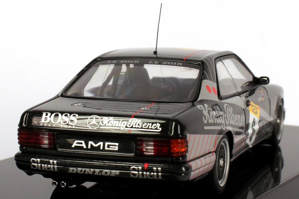 Foto 1:43 Mercedes-Benz 500 SEC (C126) 24h Spa-Francorchamps 1989 König-Pilsener Nr.6 Ludwig / Cudini / Müller Werbemodell AUTOart B66050350