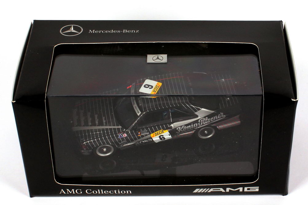 Foto 1:43 Mercedes-Benz 500 SEC (C126) 24h Spa-Francorchamps 1989 König-Pilsener Nr.6 Ludwig / Cudini / Müller Werbemodell AUTOart B66050350