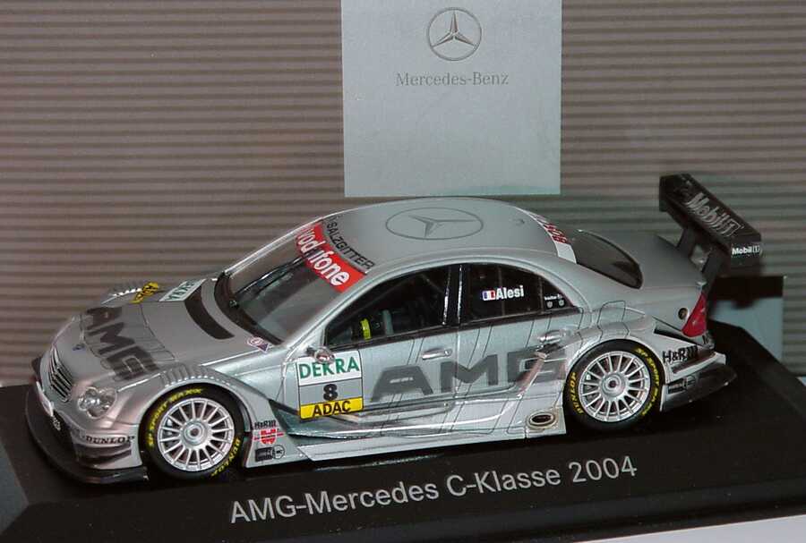 Foto 1:43 Mercedes-Benz C-Klasse DTM 2004 AMG Nr.8, Jean Alesi Werbemodell Minichamps B66962209