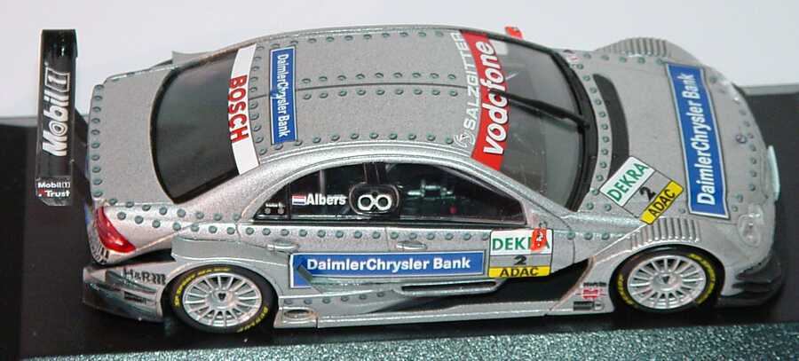 Foto 1:43 Mercedes-Benz C-Klasse DTM 2004 Mercedes-Bank Nr.2, Christijan Albers Werbemodell Minichamps B66962208