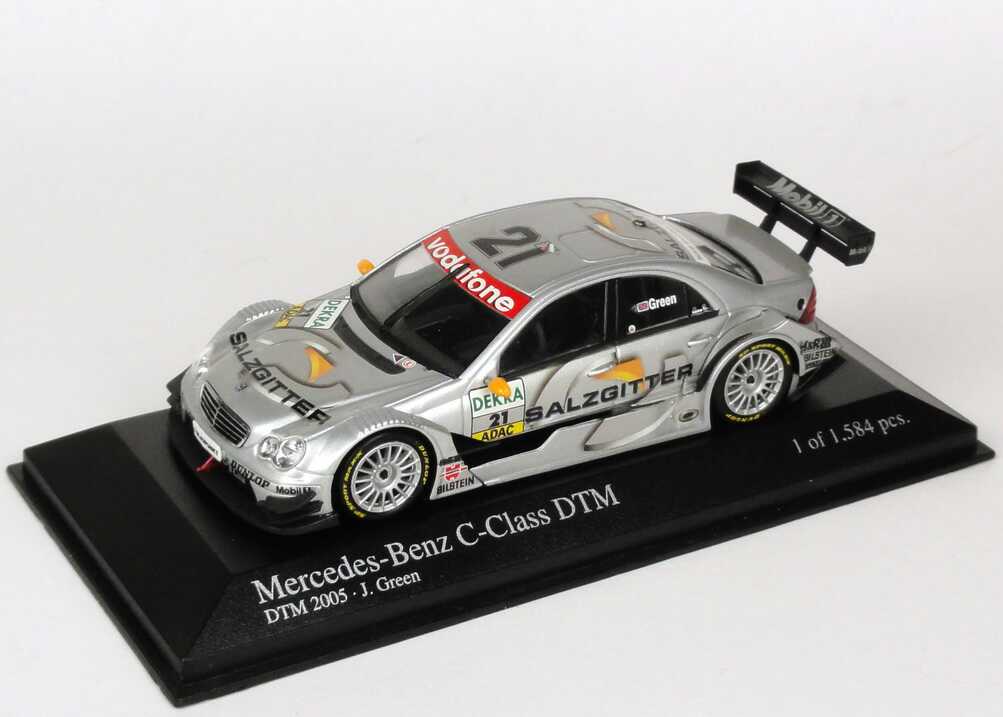 1:43 Mercedes-Benz C-Klasse DTM 2005 "Persson, Salzgitter" Nr.21, J. Green 