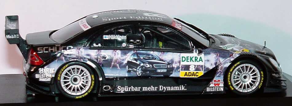 Foto 1:43 Mercedes-Benz C-Klasse DTM 2005 AMG, Sport Edition Nr.8, Mika Häkkinen Werbemodell Minichamps B66962232