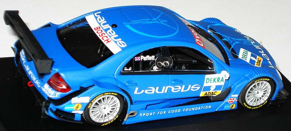 Foto 1:43 Mercedes-Benz C-Klasse (W203) DTM 2007 Laureus Nr.9, Gary Paffett Werbemodell Minichamps B66962277