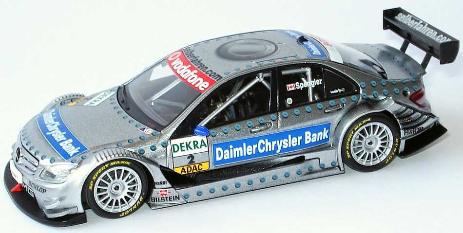 Foto 1:43 Mercedes-Benz C-Klasse (W204) DTM 2007 DaimlerChrysler Bank Nr.2, Bruno Spengler Werbemodell Minichamps B66962274