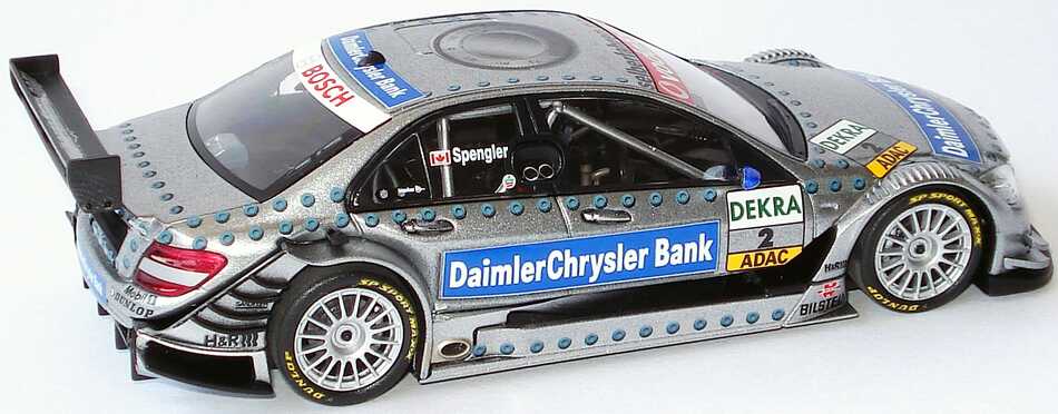 Foto 1:43 Mercedes-Benz C-Klasse (W204) DTM 2007 DaimlerChrysler Bank Nr.2, Bruno Spengler Werbemodell Minichamps B66962274