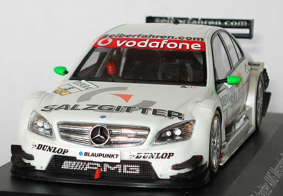 Foto 1:43 Mercedes-Benz C-Klasse (W204) DTM 2007 Salzgitter, AMG Nr.5, Jamie Green Werbemodell Minichamps B66962275