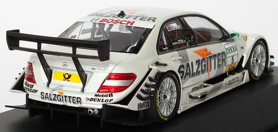 Foto 1:43 Mercedes-Benz C-Klasse (W204) DTM 2008 Salzgitter, AMG Nr.5, Jamie Green Werbemodell Minichamps B66962292