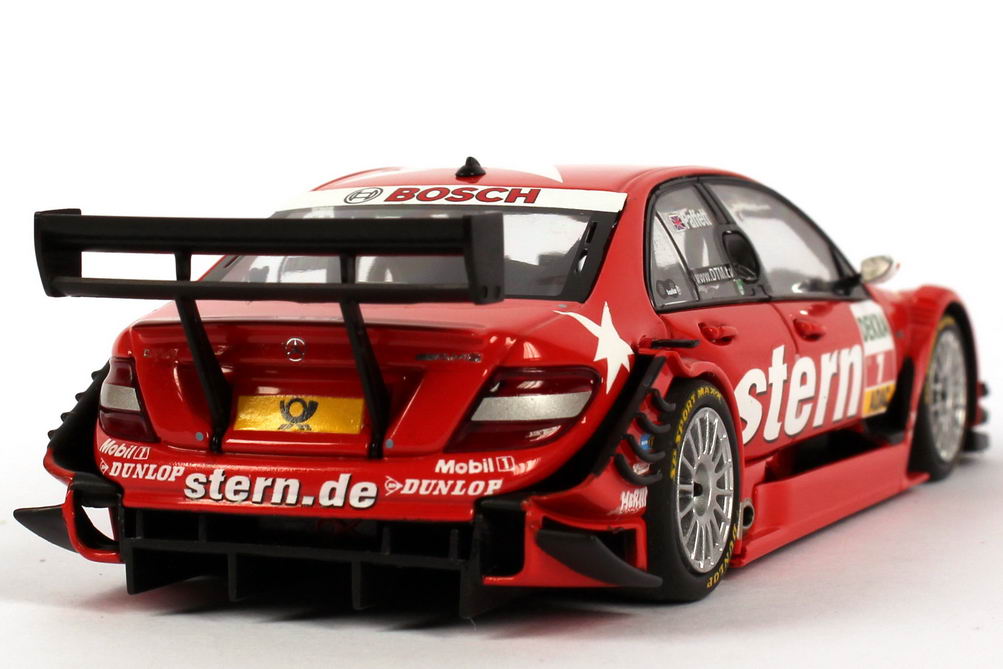 Foto 1:43 Mercedes-Benz C-Klasse W204 DTM 2008 Stern Nr.7 Gary Paffet - Werbemodell - Minichamps B66962289