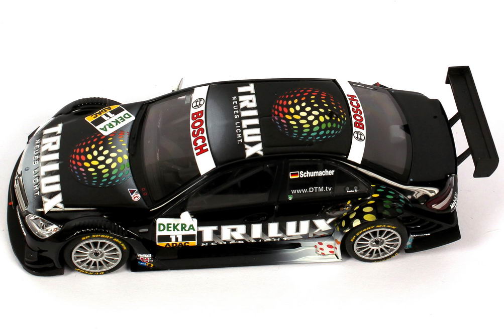 Foto 1:43 Mercedes-Benz C-Klasse (W204) DTM 2008 Trilux, AMG Nr.11, Schumacher Werbemodell Minichamps B66962288