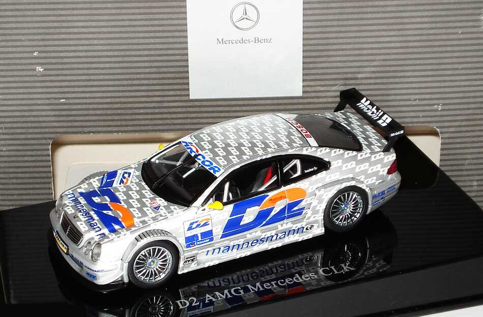 Foto 1:43 Mercedes-Benz CLK DTM 2000 AMG, D2 Nr.1, Bernd Schneider Werbemodell AUTOart B66961907