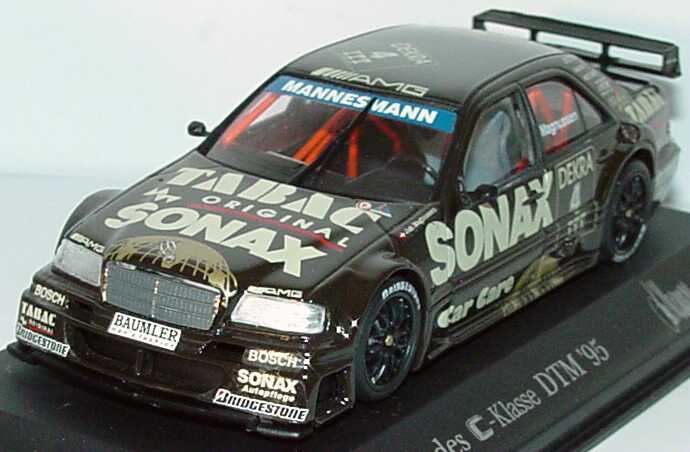 Foto 1:43 Mercedes-Benz C 180 DTM 1995 AMG, Tabac/Sonax Nr.4, Magnussen Minichamps 430953504