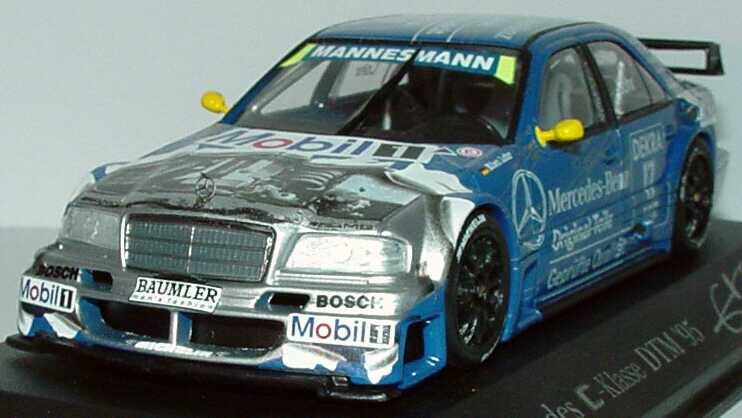 Foto 1:43 Mercedes-Benz C 180 DTM 1995 Original Teile Nr.17, Lohr Werbemodell Minichamps B66005019
